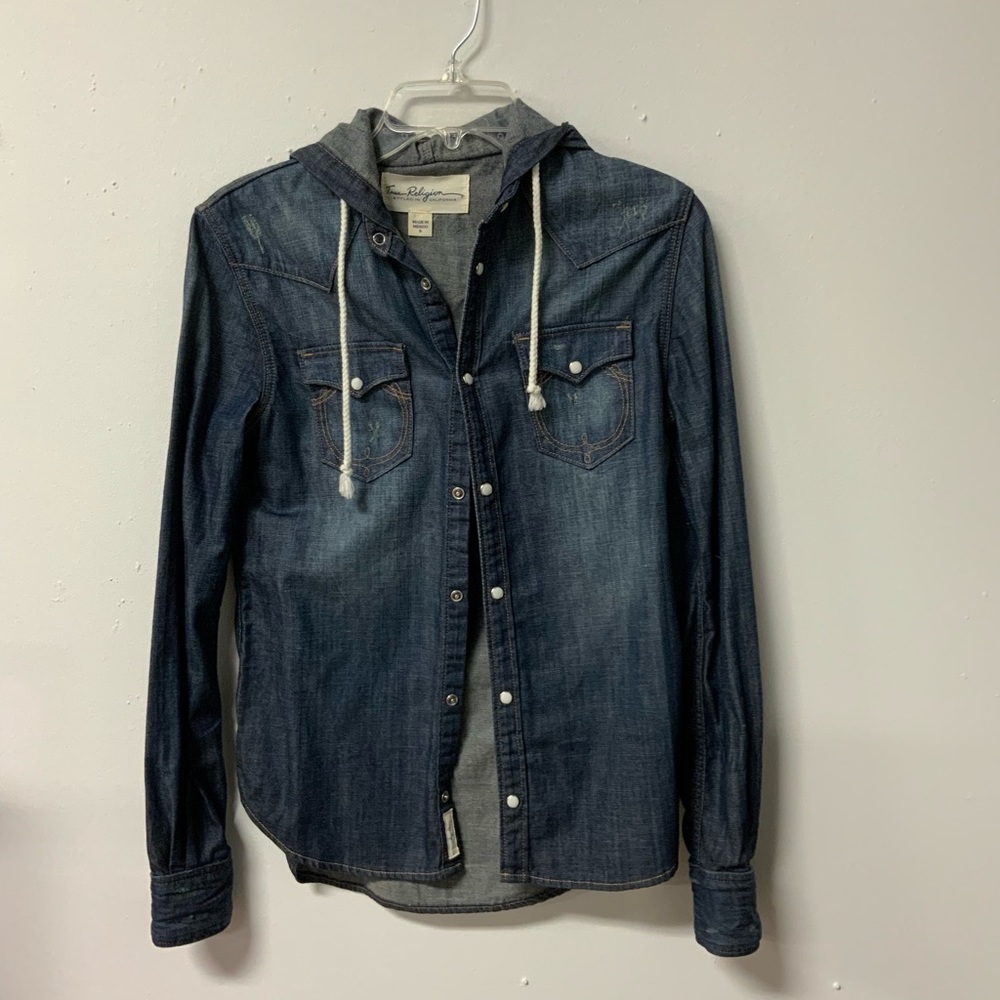 True Religion (S) den hood snap